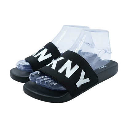 Black Casual Slide Sandals