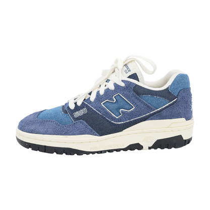 550 Denim Pack Navy Low-Top Athletic Shoes