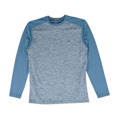 Blue Color Block T-Shirt