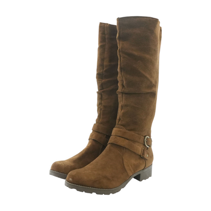 Brown Knee-High Boots