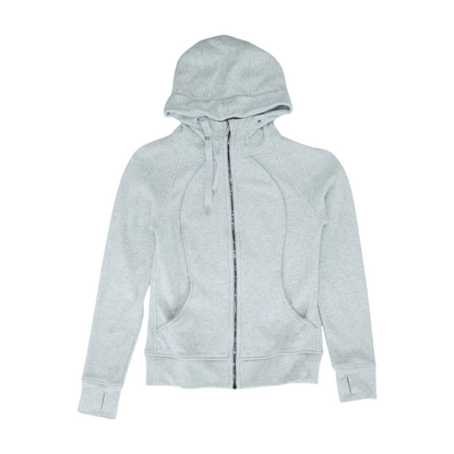 Gray Solid Active Jacket