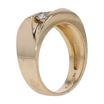 3/8 ctw 14K Yellow Gold Diamond Band