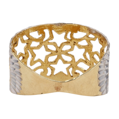 14K Two-Tone Gold Fashion Ring