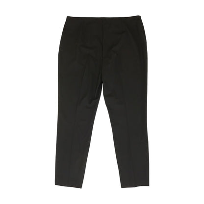 Black Solid Dress Pants