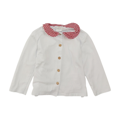 White Long Sleeve Button Down