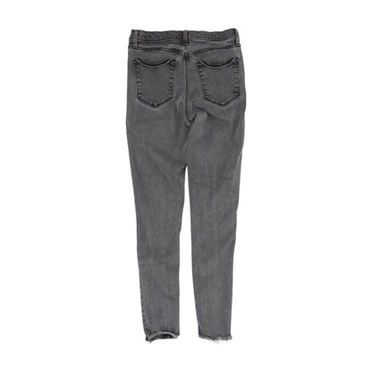 Gray High Rise Skinny Leg Jeans