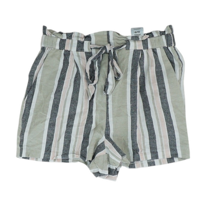 Multi Striped Knit Shorts