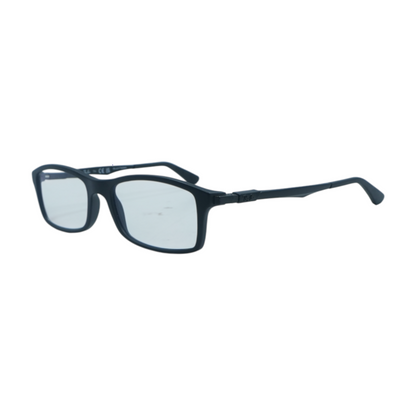 Black RB 7017 Rectangle Prescription Eyewear