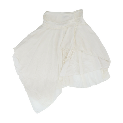Beige Midi Skirt