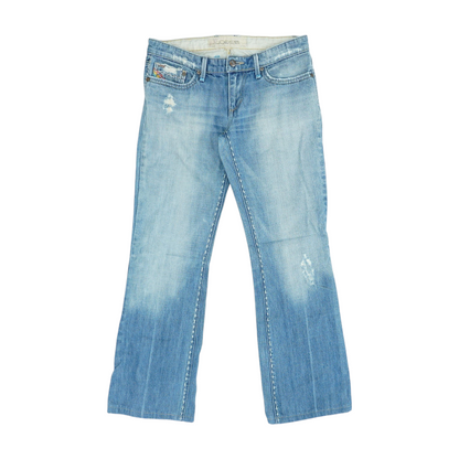 Blue Bootcut Jeans