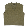 Olive Solid Vest Sweater