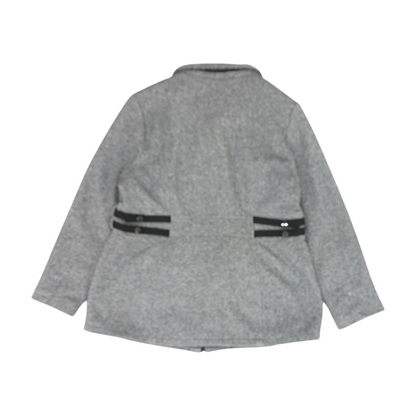 Gray Solid Jacket