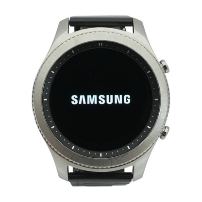 46mm Gear S3 Classic Black Smartwatch Black Band M/L