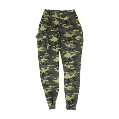 Green Camo Cargo Pants