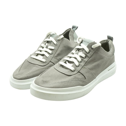 Gray Lace Up Casual Shoes