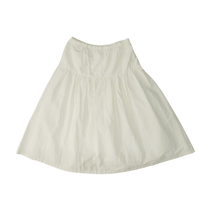 White Midi Skirt