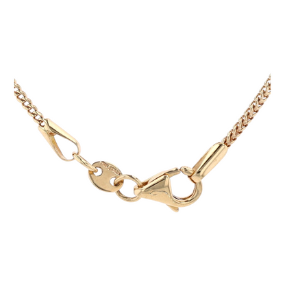 18K Yellow Gold Chain Necklace
