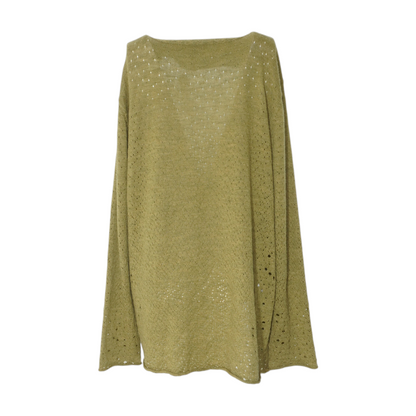 Green Plus Cardigan Sweater