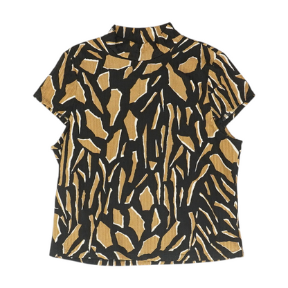 Black Print Blouse