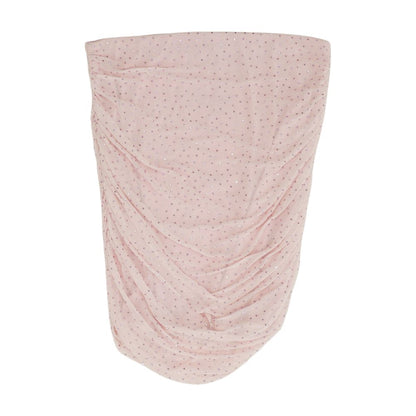 Pink Solid Sleeveless Blouse