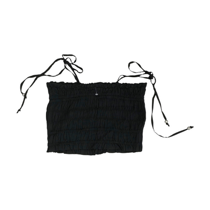 Black Cropped Blouse