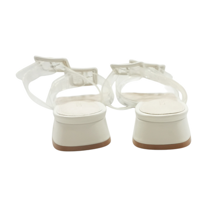 Clear Flat Sandals