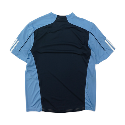 Blue Solid Active T-Shirt