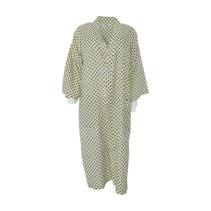 Vintage Beige Paisley Robe