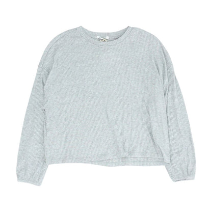 Gray Knit Top