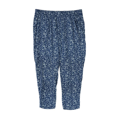 Blue Casual Pants
