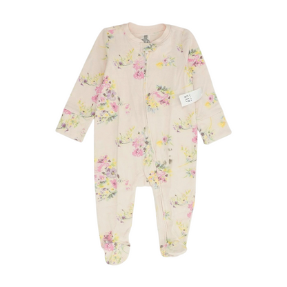 Pink Floral One-Piece