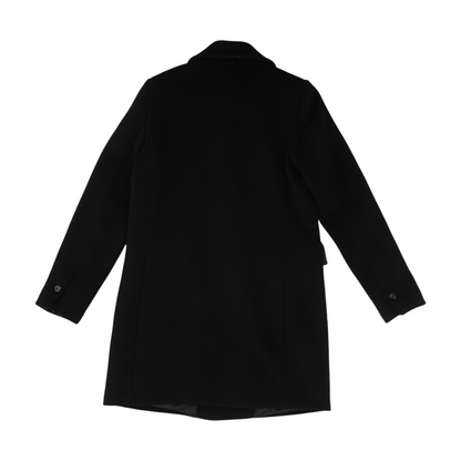 Black Solid Coat
