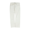 Beige Straight Pants