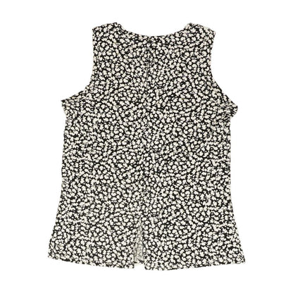 Black Graphic Tank Top