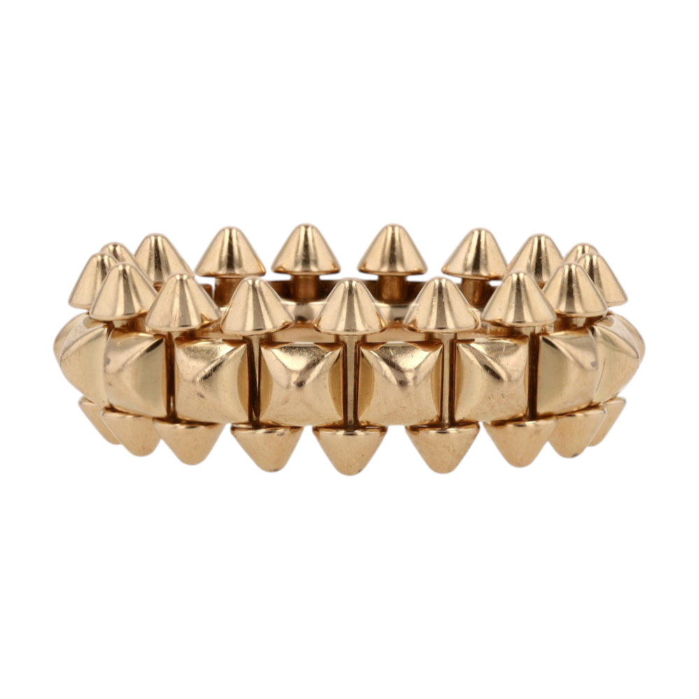 18K Yellow Gold Fashion Ring