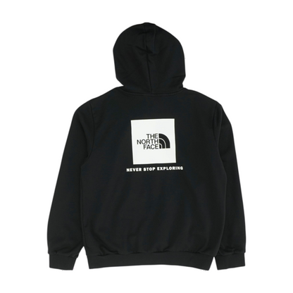Black Solid Hoodie Pullover