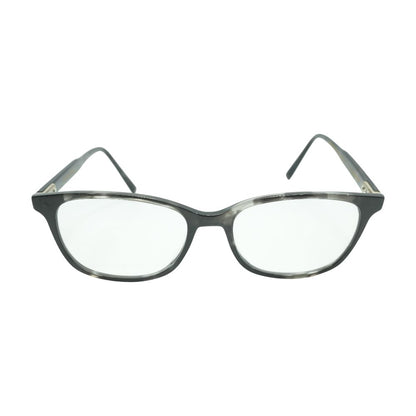 Black Winchester Oval Unknown Prescription Eyeglasses