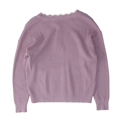 Purple Pullover Sweater