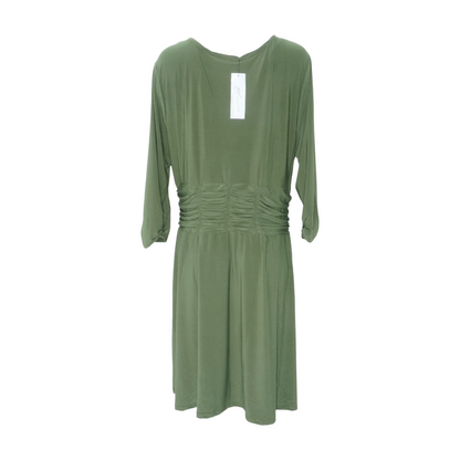 Green Plus Midi Dress