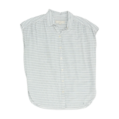 White Striped Button Down