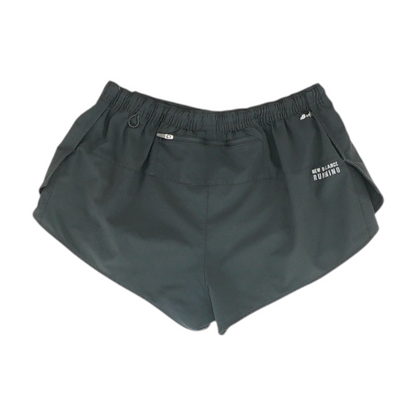 Black Solid Active Shorts