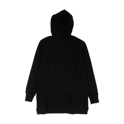 Black Solid Hoodie Pullover