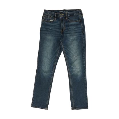 Navy Straight Jeans