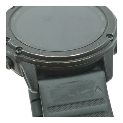 50mm Tactix Delta Black Smartwatch Black Band M/L