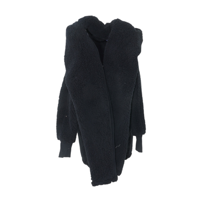 Black Solid Robe