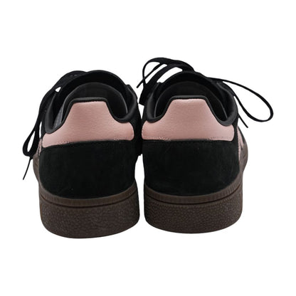 Handball Spezial Black and Pink Low Top Athletic Shoes