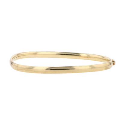 18K Yellow Gold Bangle Bracelet