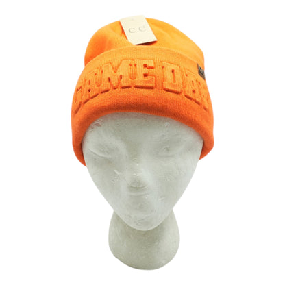 Orange Game Day Beanie