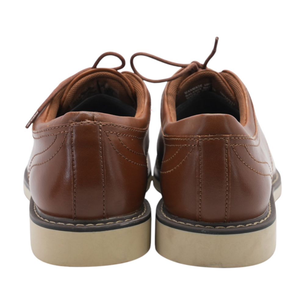 Brown Lace-Up Dress Shoes
