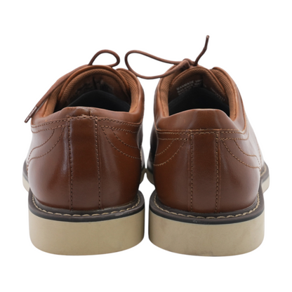 Brown Lace-Up Dress Shoes
